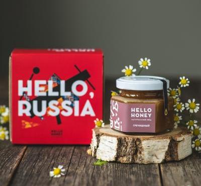 Подарочный набор "Hello, Russia", Кипрейный мёд